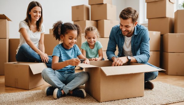 Comment garder ses enfants occupés pendant un déménagement?